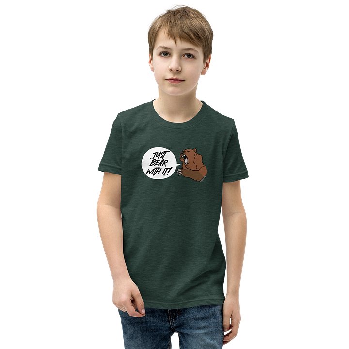 Just Bear With It! Youth Tee product image (49)