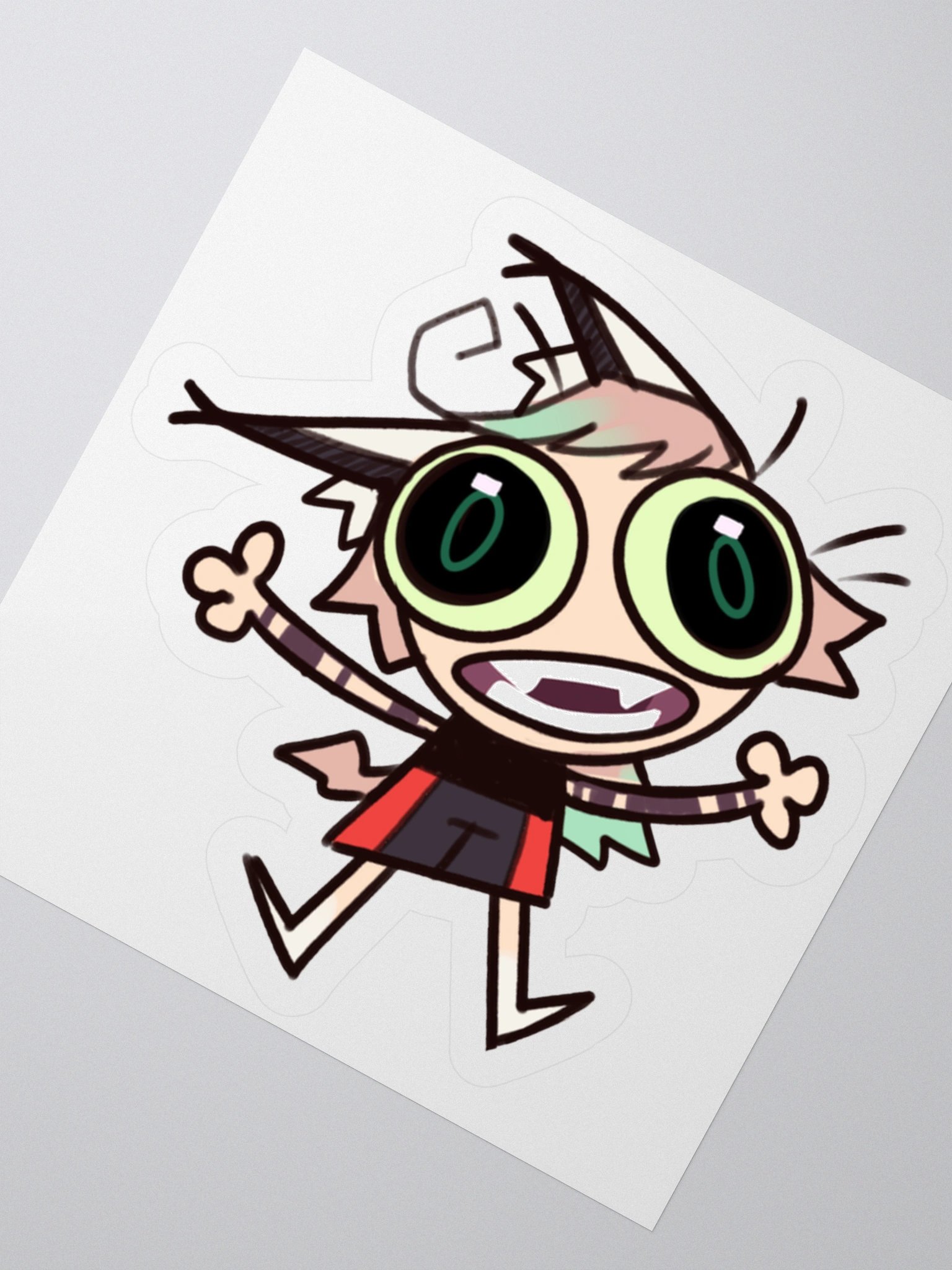Weird Snebby Regular Sticker product image (2)