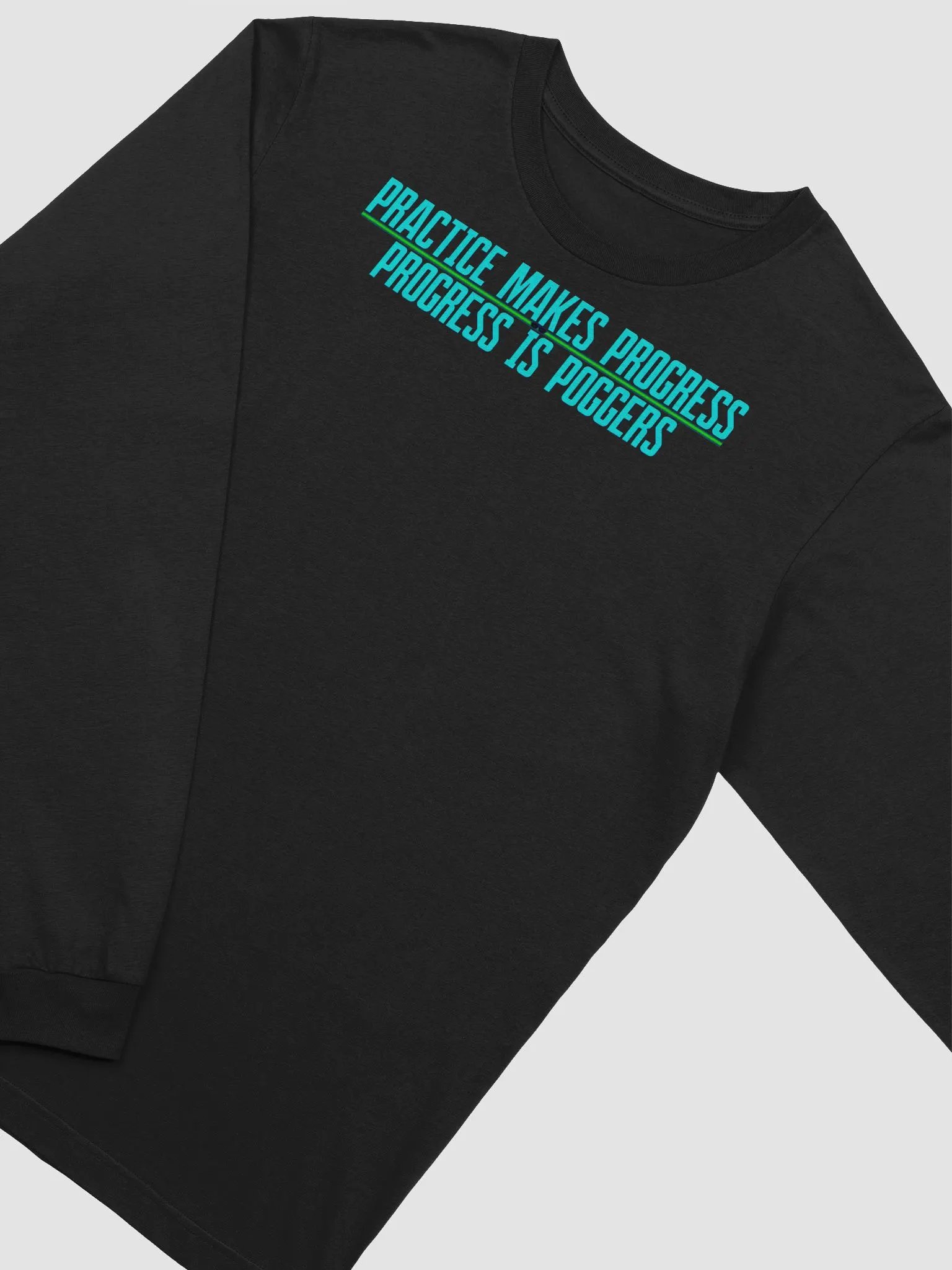 Progress is Poggers Longsleeve product image (2)