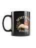 Quiet Pages Full Cup Black Mug