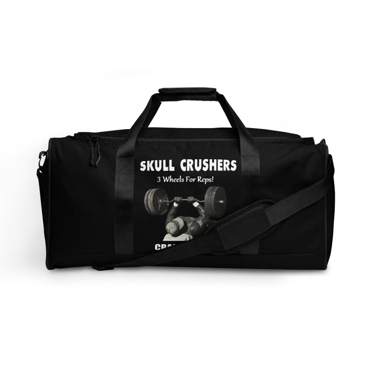 Craig Monson Three Wheels For Reps! Duffle Bag product image (1)