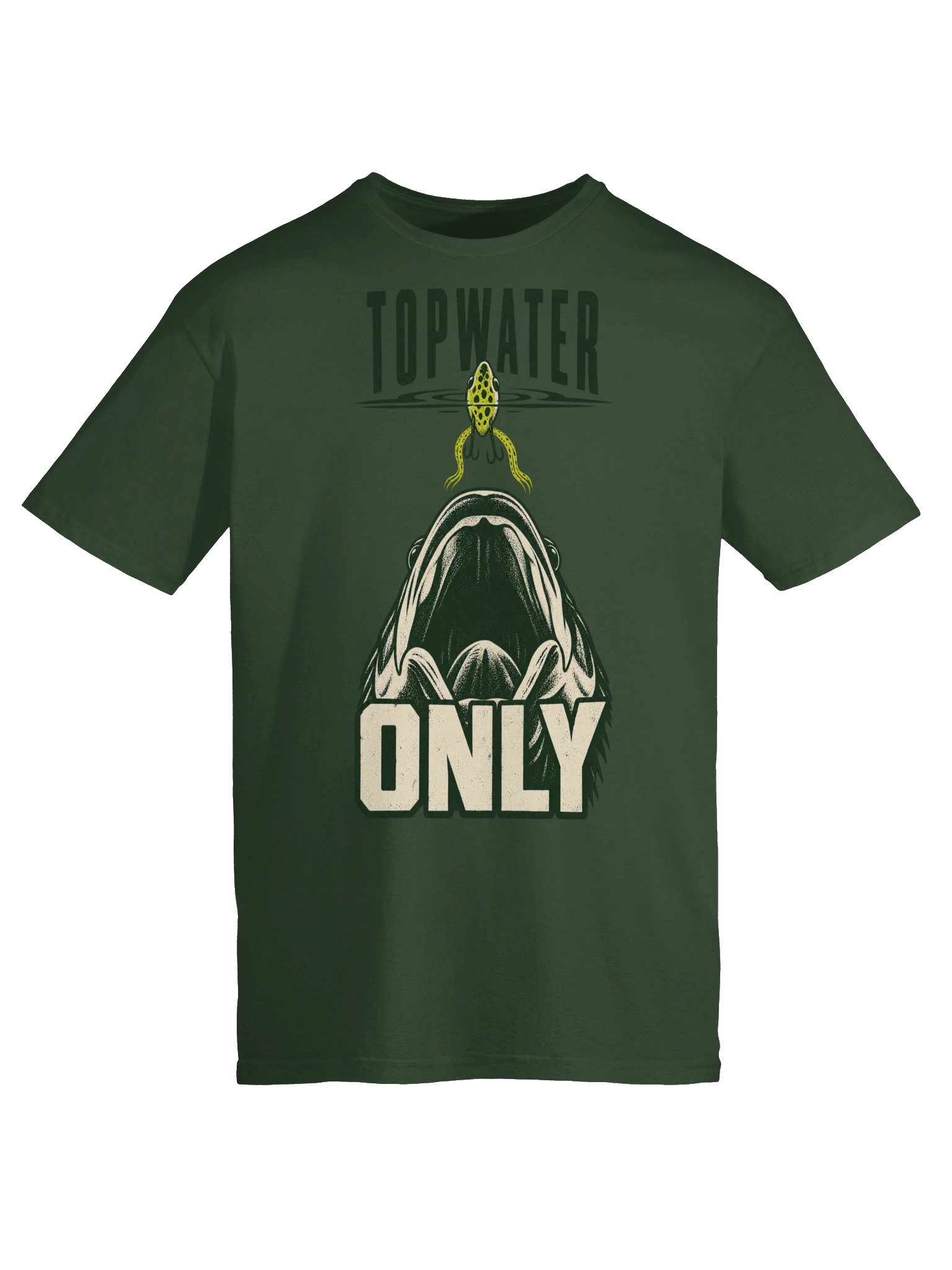 Topwater Only T-Shirt product image (25)