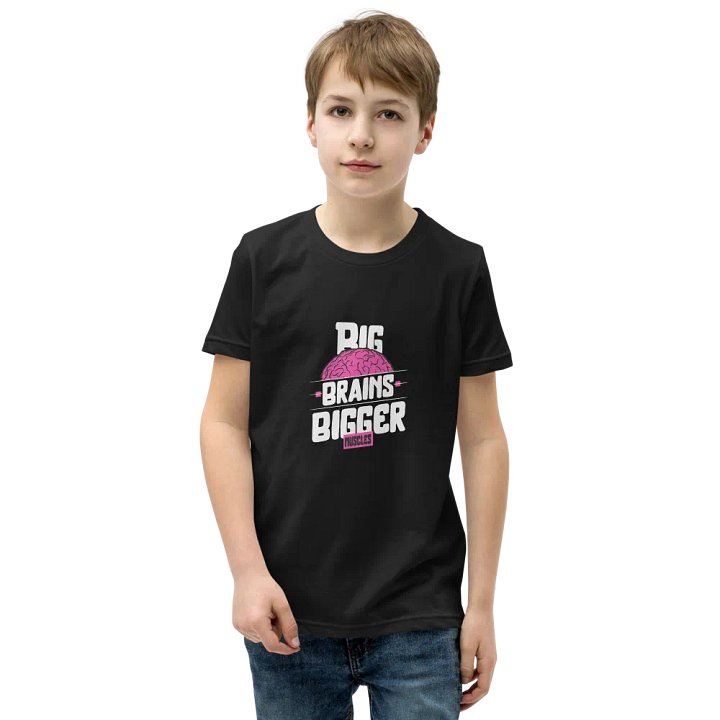 Big Brains Bigger Muscles Kids Shirt product image (1)