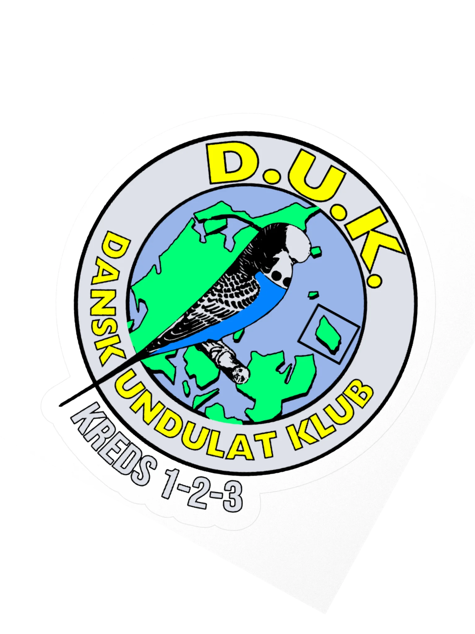 Dansk Undulat Klub - Sticker product image (4)