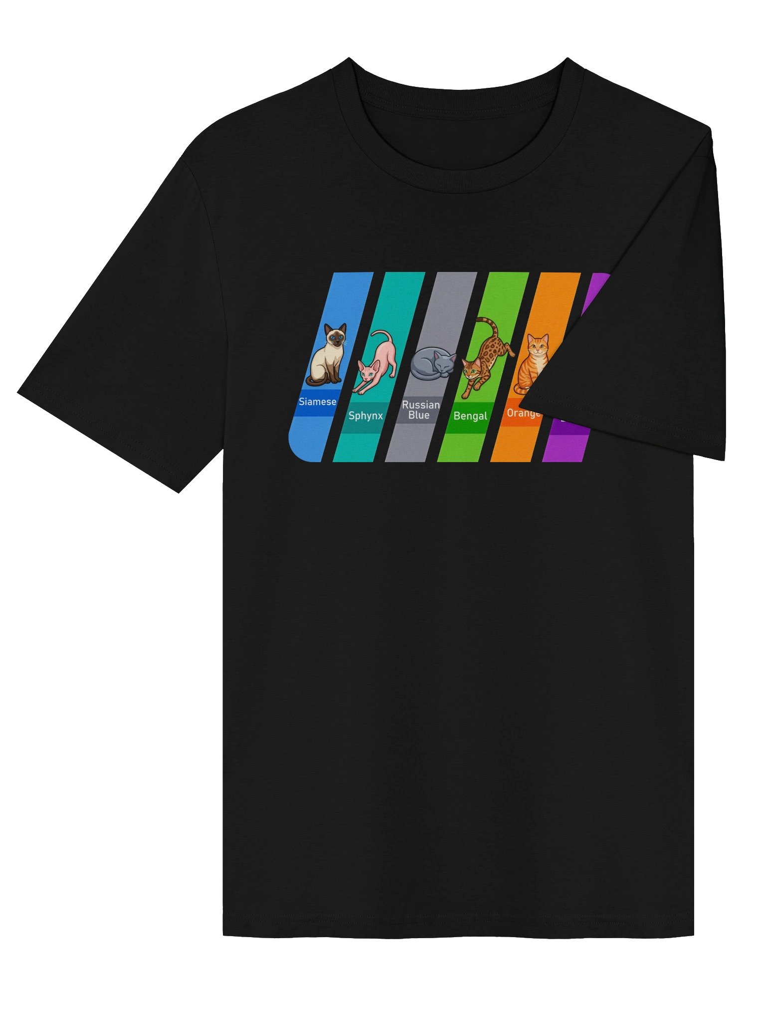 Cat Breeds T-shirt product image (3)