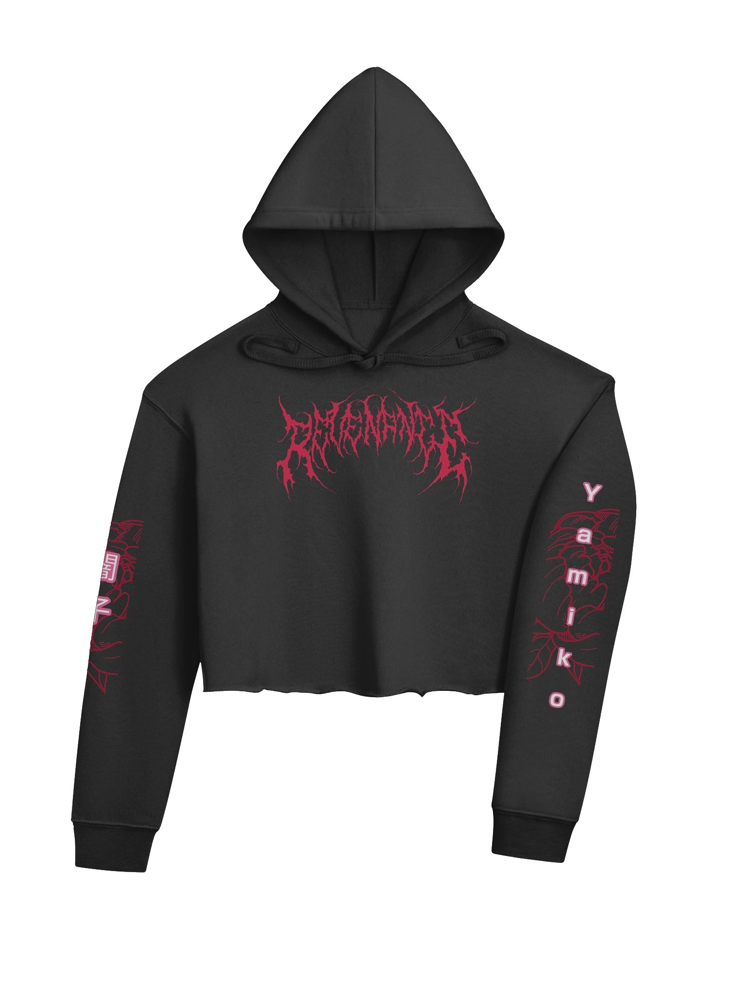 Racing Yamiko V1 (crop top hoodie) product image (4)