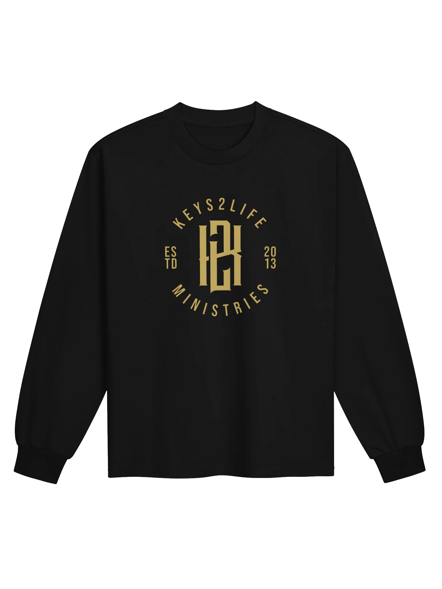 Keys2Life Ministries Gold Monogram Tee product image (2)