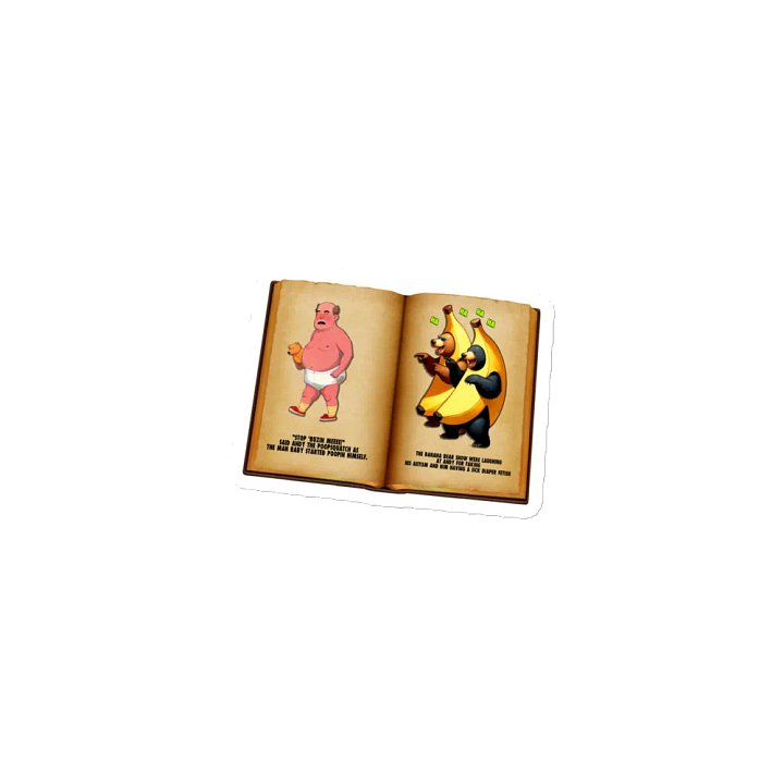 BANANA BEAR PILLAR #TWO Andy Magnet product image (1)