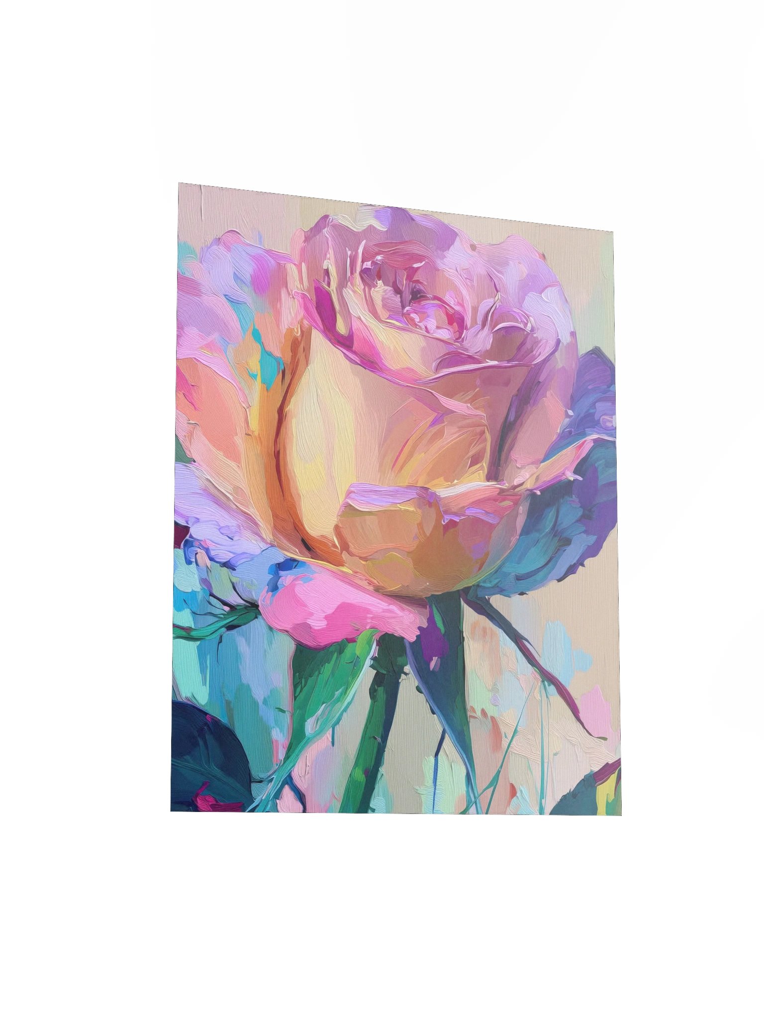 Impressionist Rose Poster product image (4)