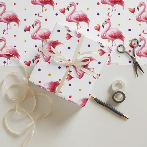 🦩 Wrap Every Gift with Style! 🎁✨

Make every present unforgettable with our Flamingo Pattern Wrapping Paper Sheets. Perfect f...