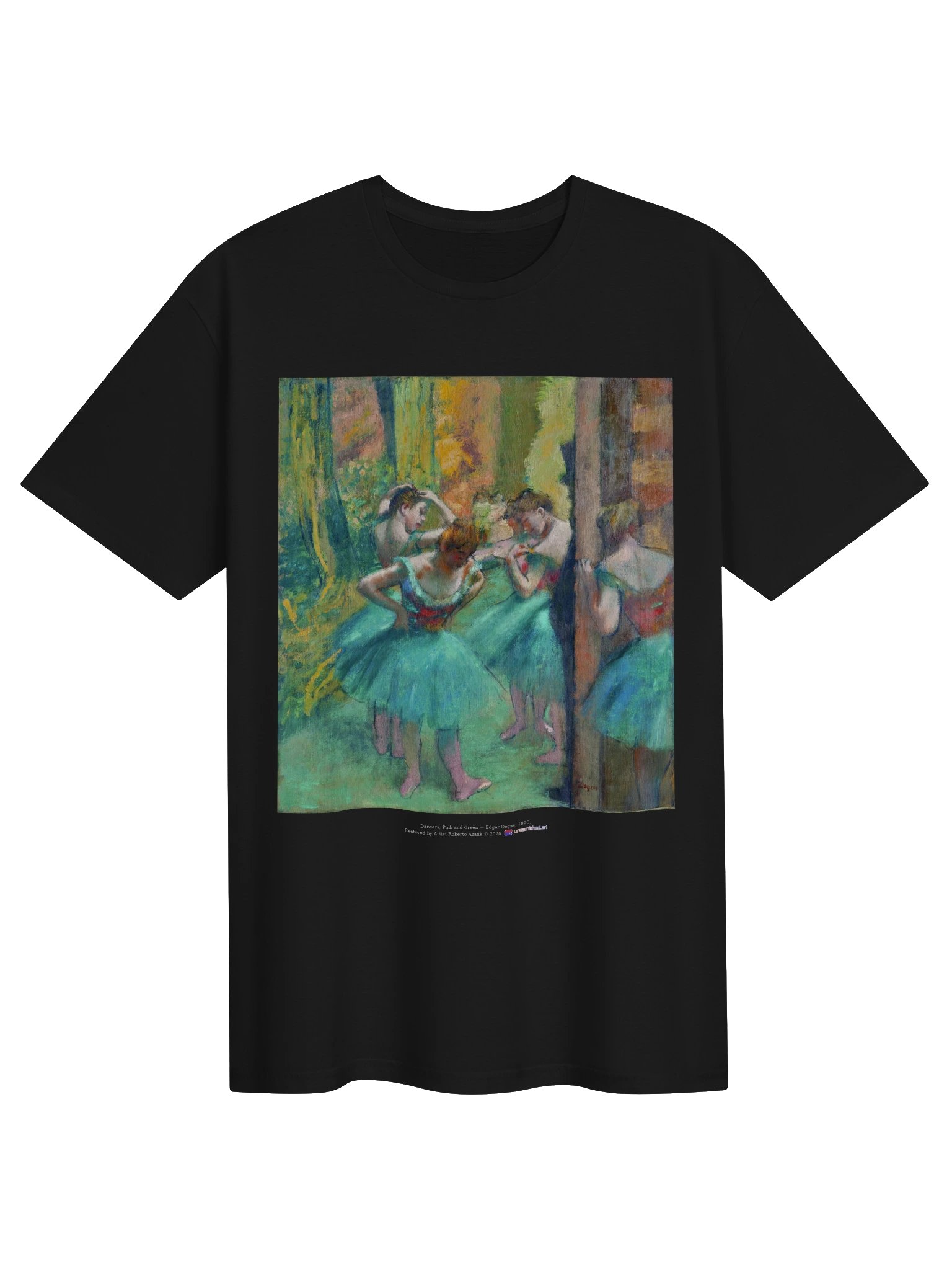 Dancers, Pink and Green — T-Shirt product image (1)