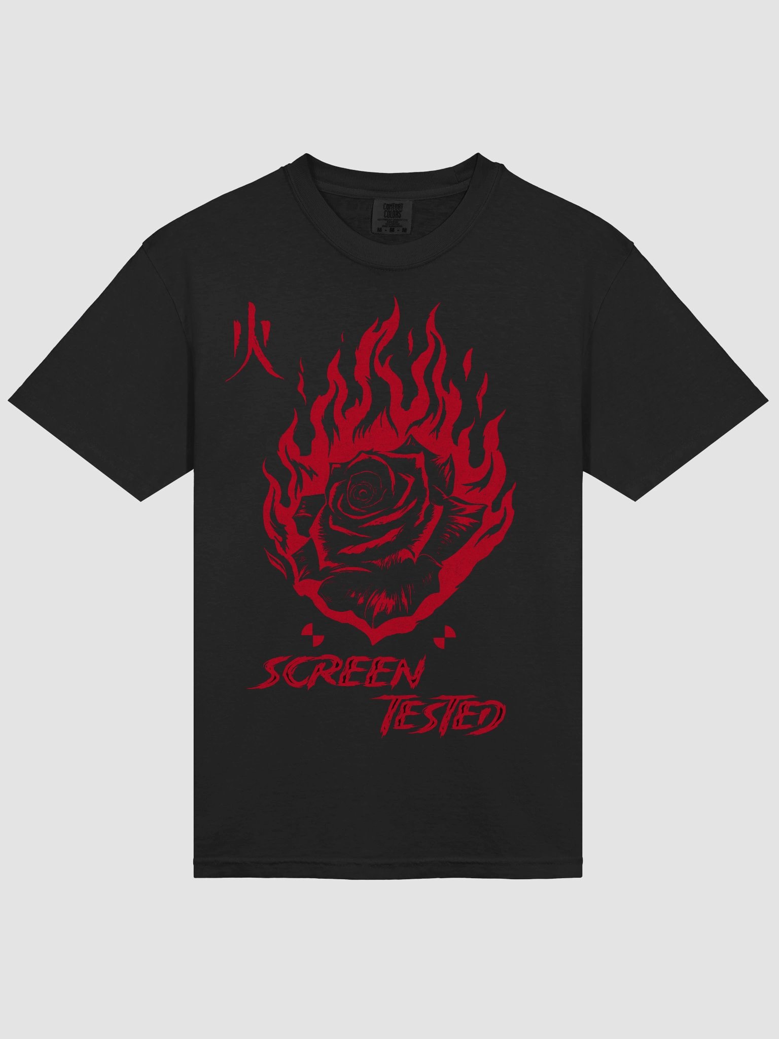 Flame Rose Tee Short sleeve product image (3)