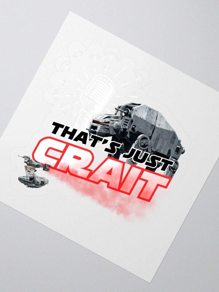 That's Just Crait! sticker product image (5)