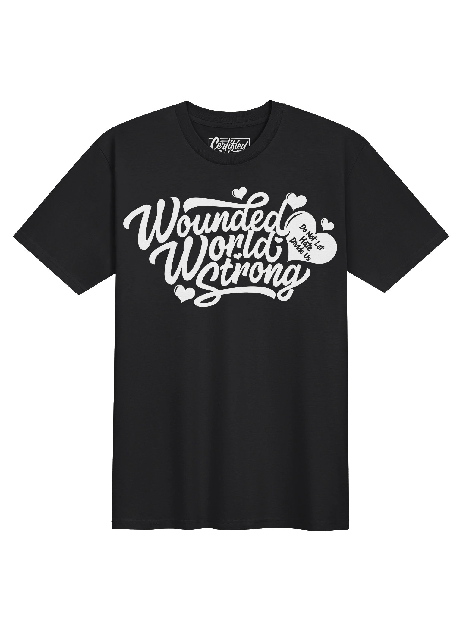 CBF - WOUNDED WORLD STRONG TEE product image (1)