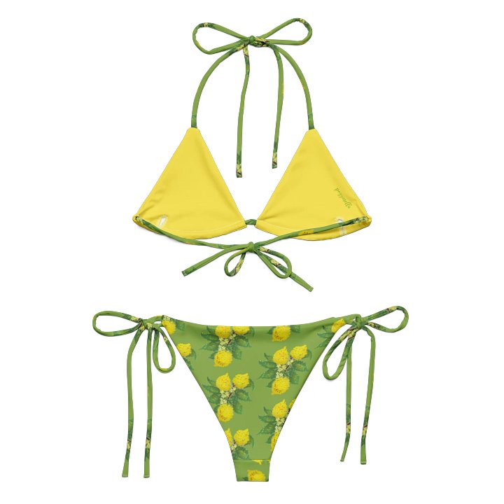 Lemon Love Green Bikini Set product image (2)