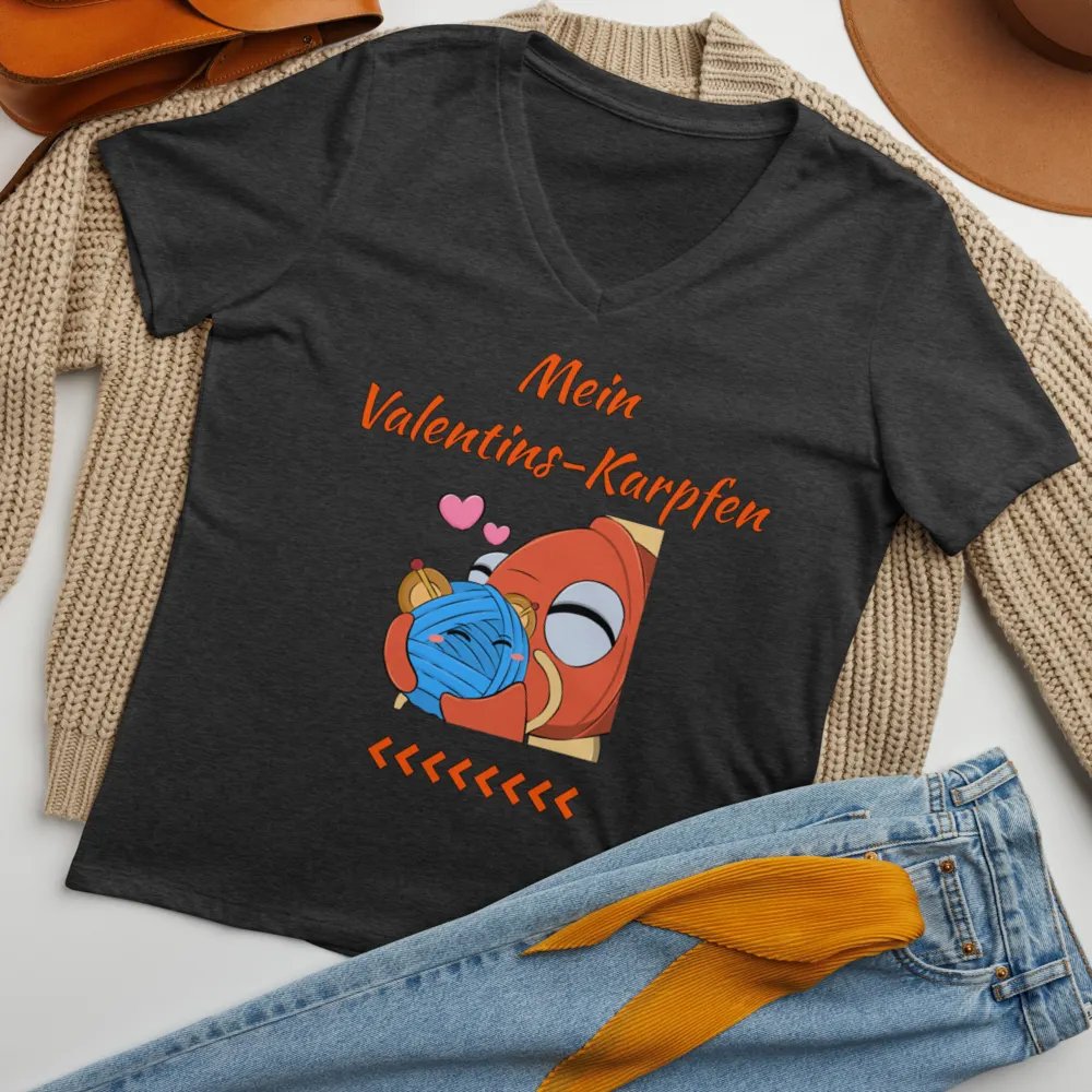 Valentins-Karpfen-Tshirt-Spitz product image (7)