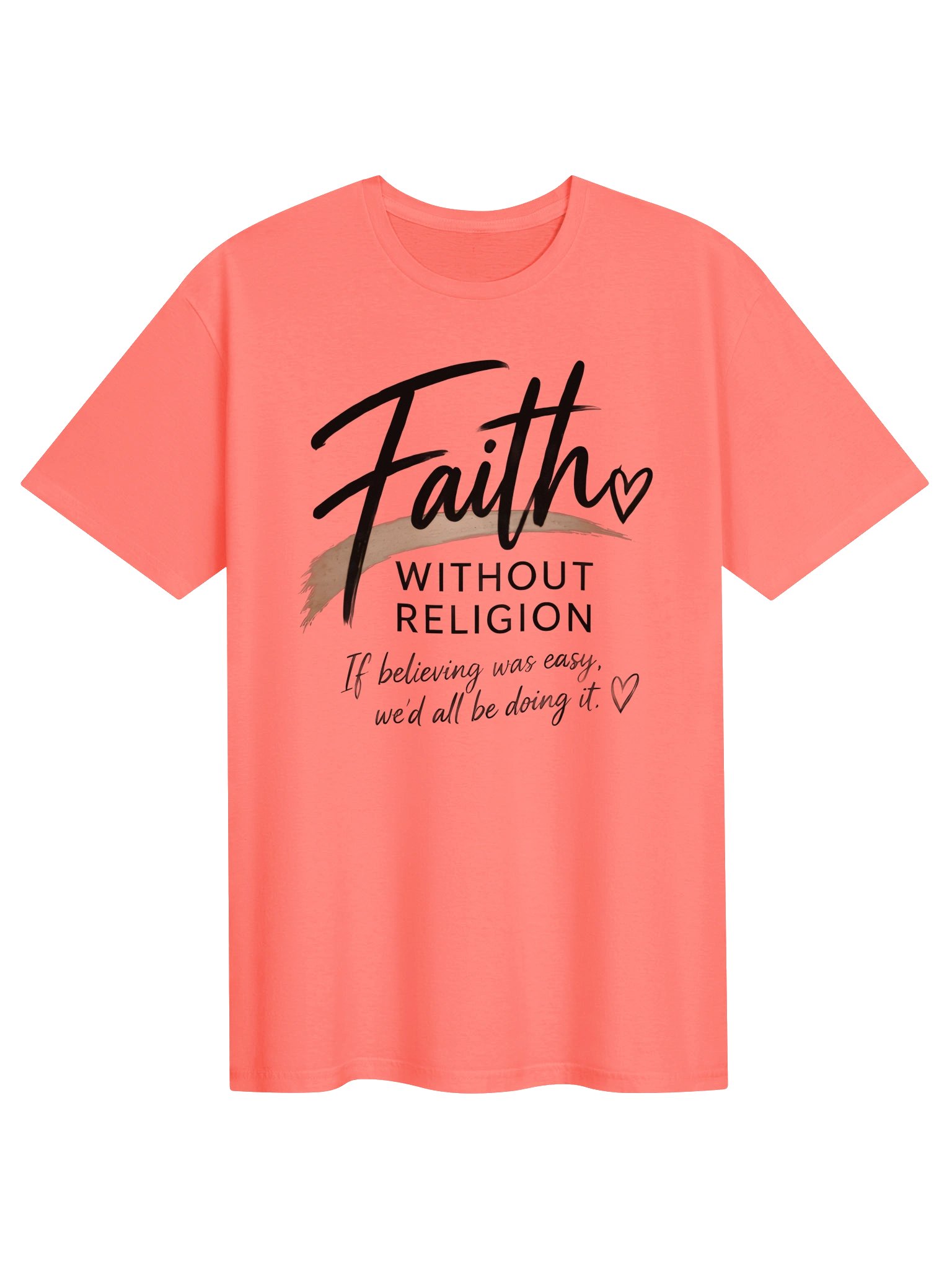 Faith Without Religion Tee Design #2 product image (5)