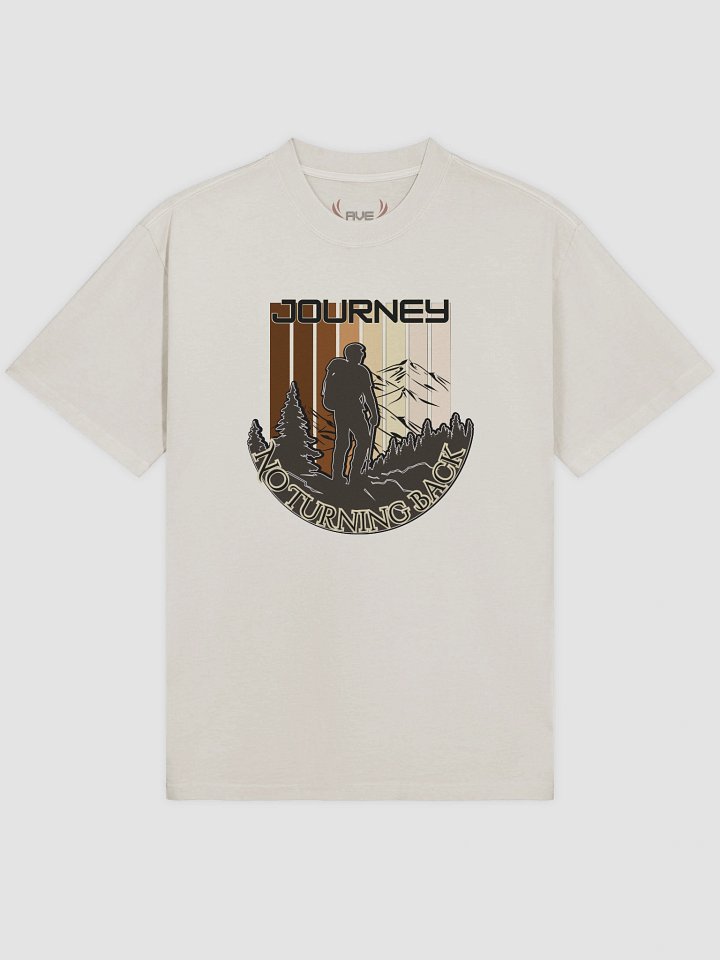 Nature Graphic Oversized T-Shirt for Men & Women | Vintage Outdoor Explorer Tee product image (2)