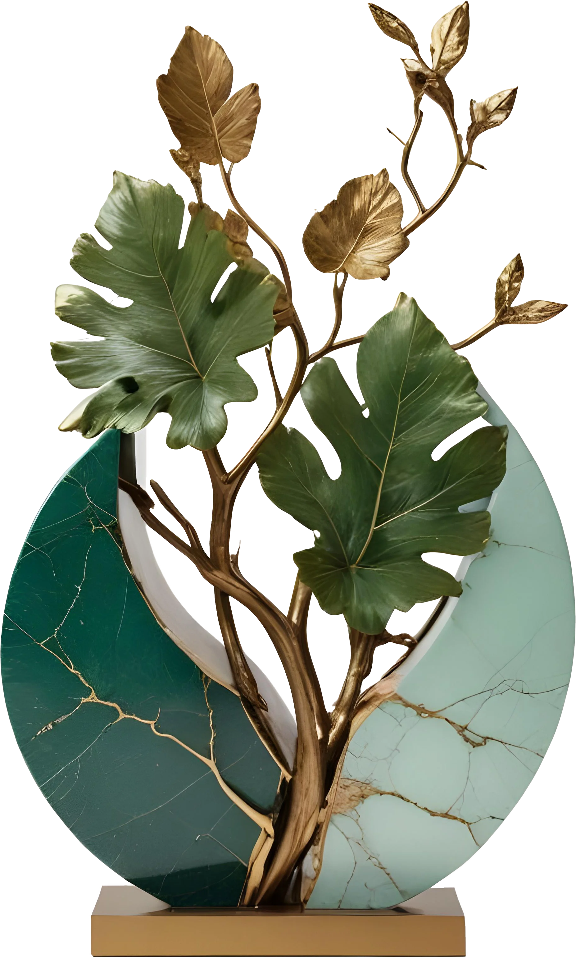 Kintsugi Serenity – Sculpture Design PNG product image (1)