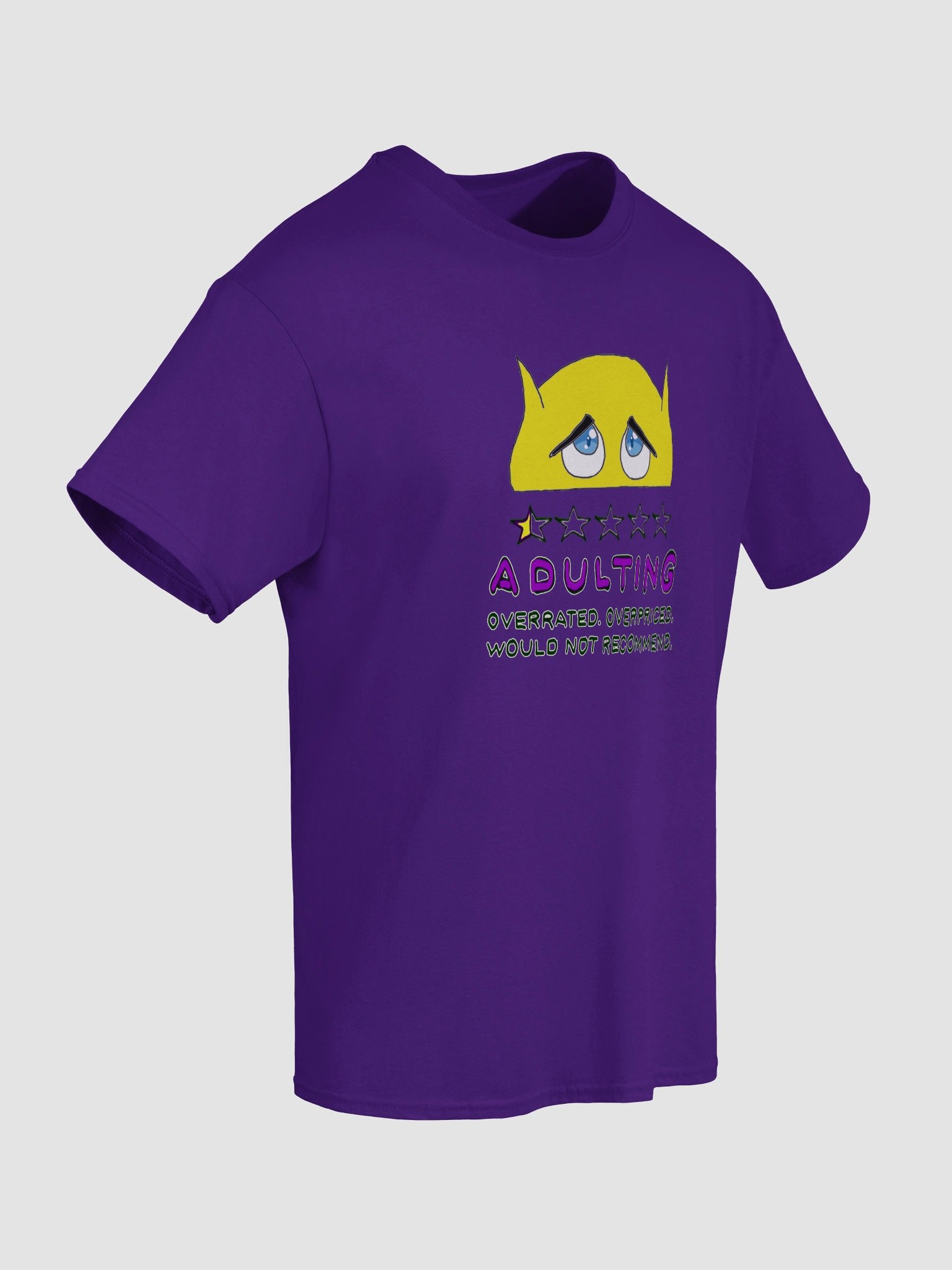 cuebean's "Adulting" T'shirt product image (92)
