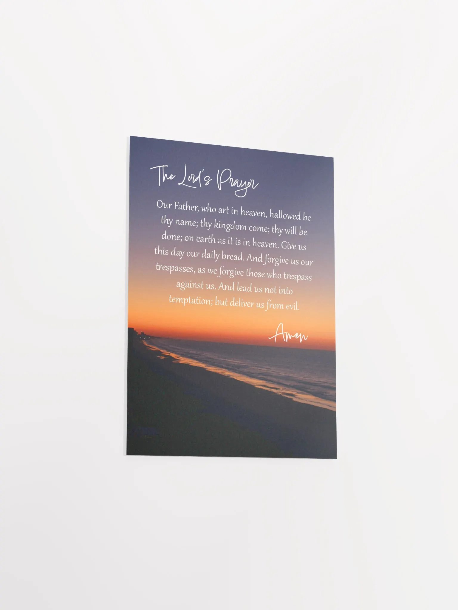 Sunrise Lord's Prayer - Print product image (9)