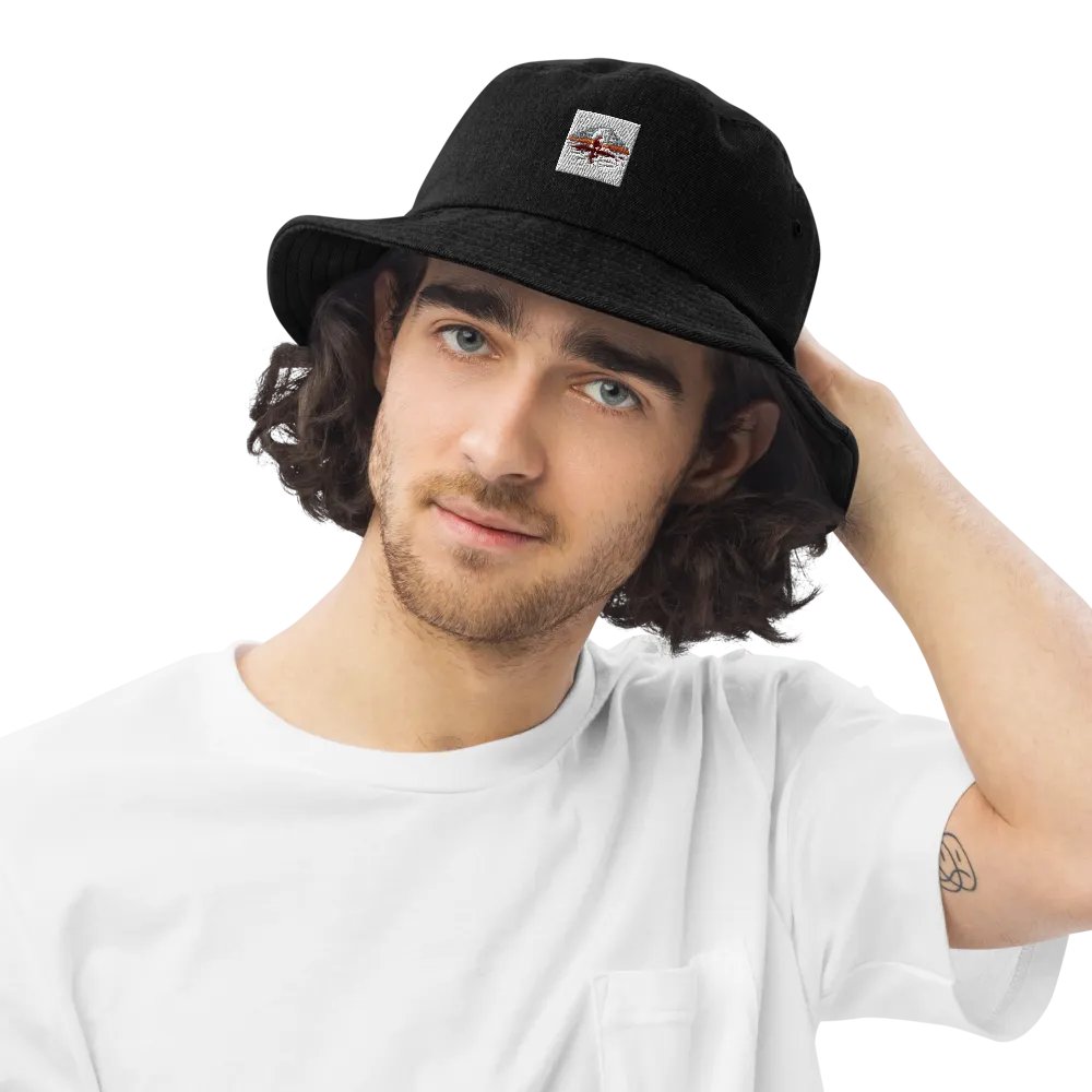 Fishing Denim Bucket Hat product image (6)