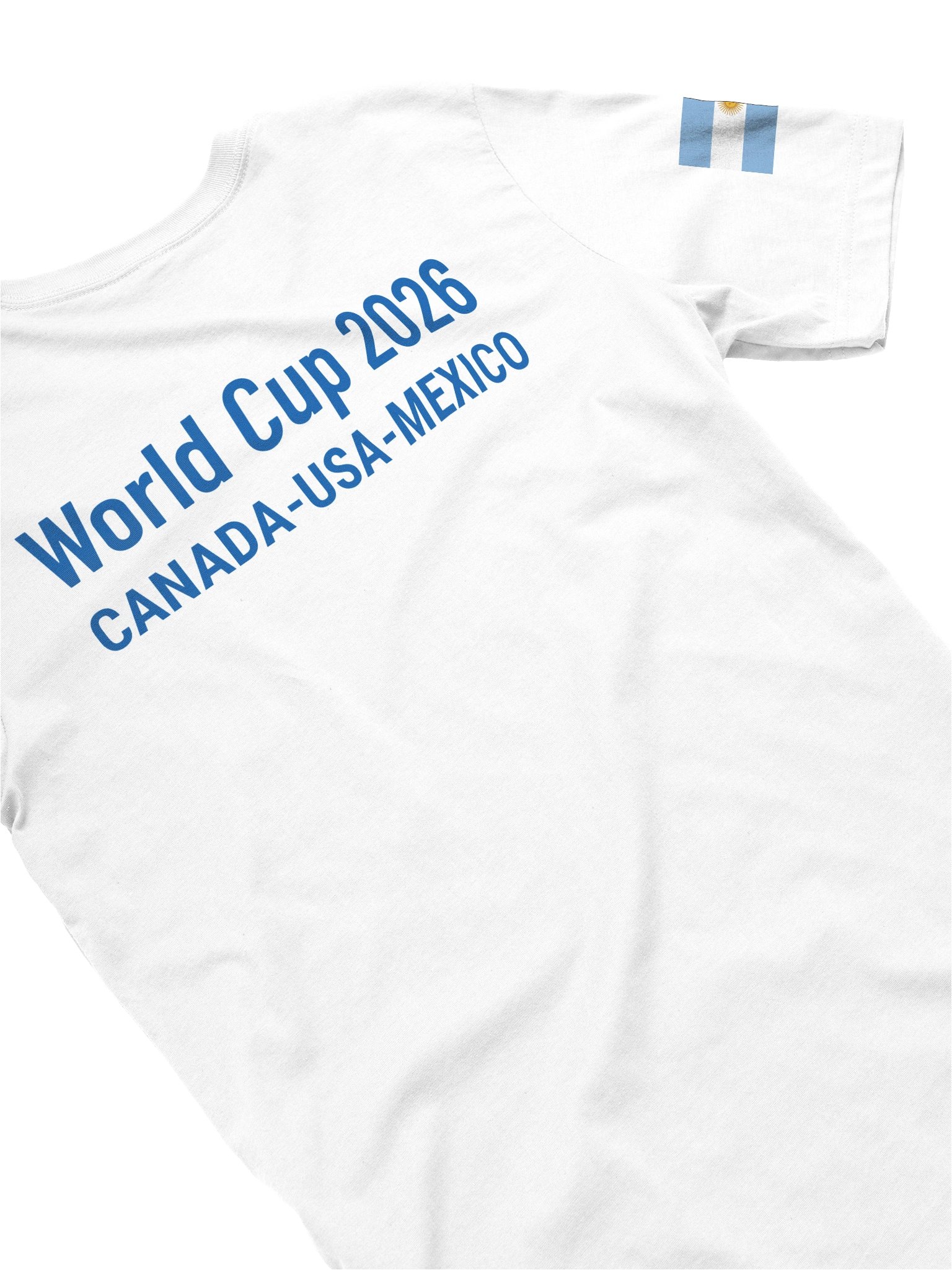 Argentina 2026 World Cup Flag Tee - World Cup 2026 Edition - Premium Unisex T-Shirt product image (33)