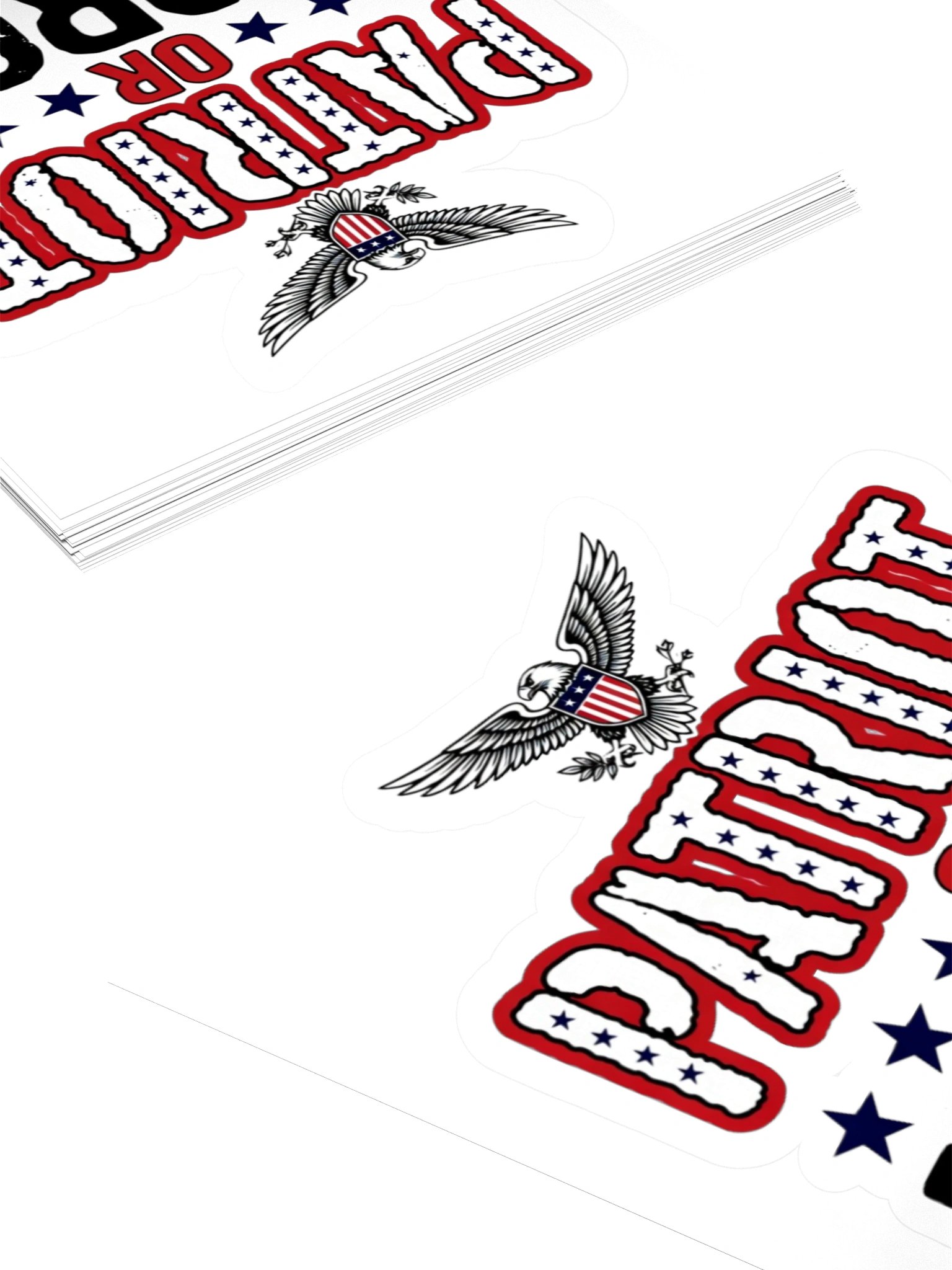 UnR Patriot or Moron Sticker product image (4)