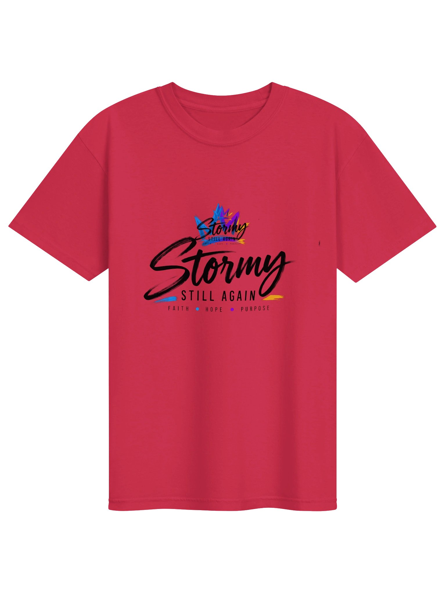 Stormy Faith Purpose Graphic Tee product image (2)