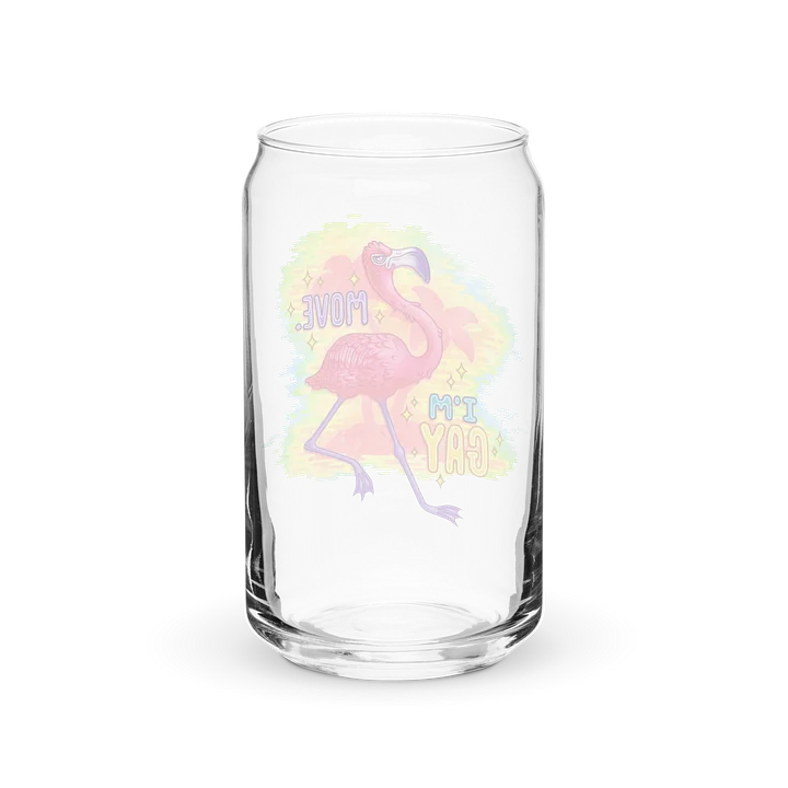 Move, I'm Gay Can-Shaped Glass product image (6)