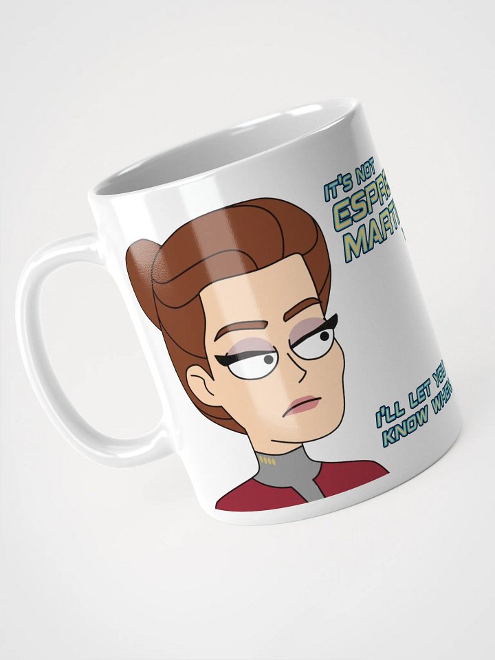 Janeway + Kim classic Voyager line, but Martini! Mug product image (2)