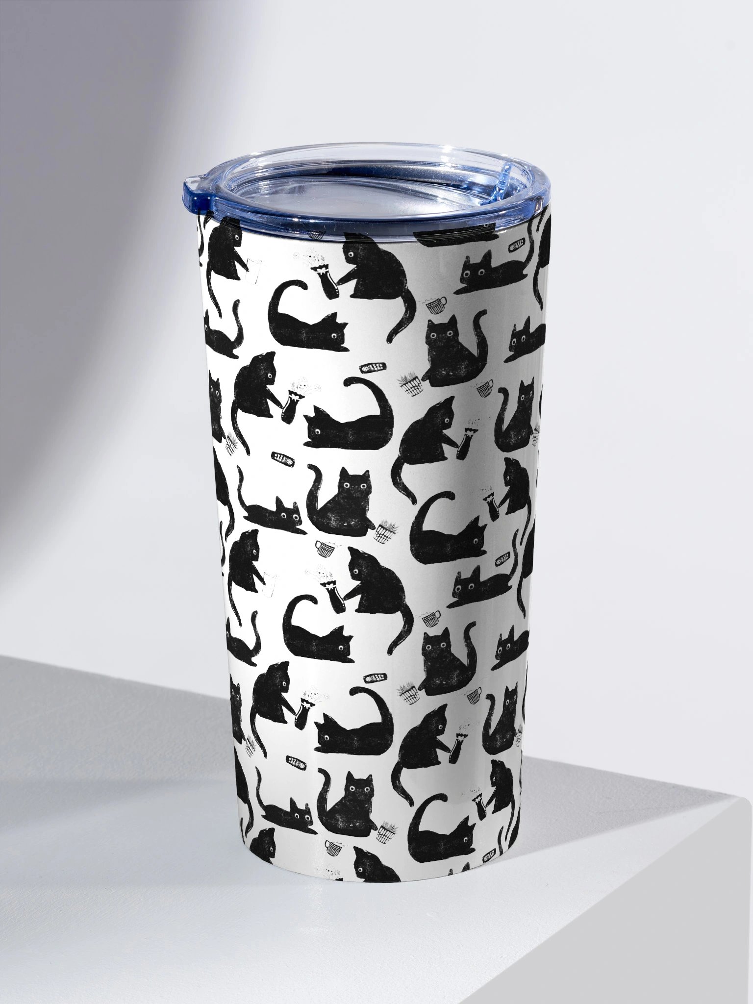 Bad Cats Knocking Stuff Over Tumbler product image (3)