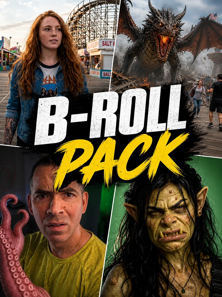 AI VFX Transformation B-Roll Practice Pack product image (1)