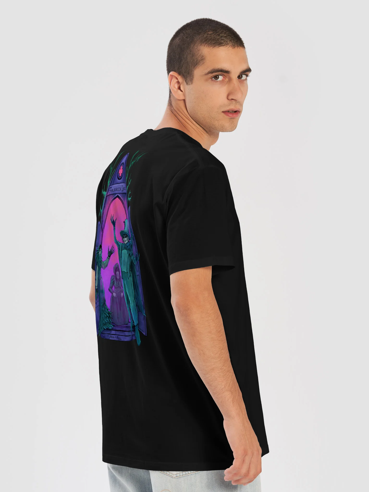 Forsaken Back Print Tee product image (24)