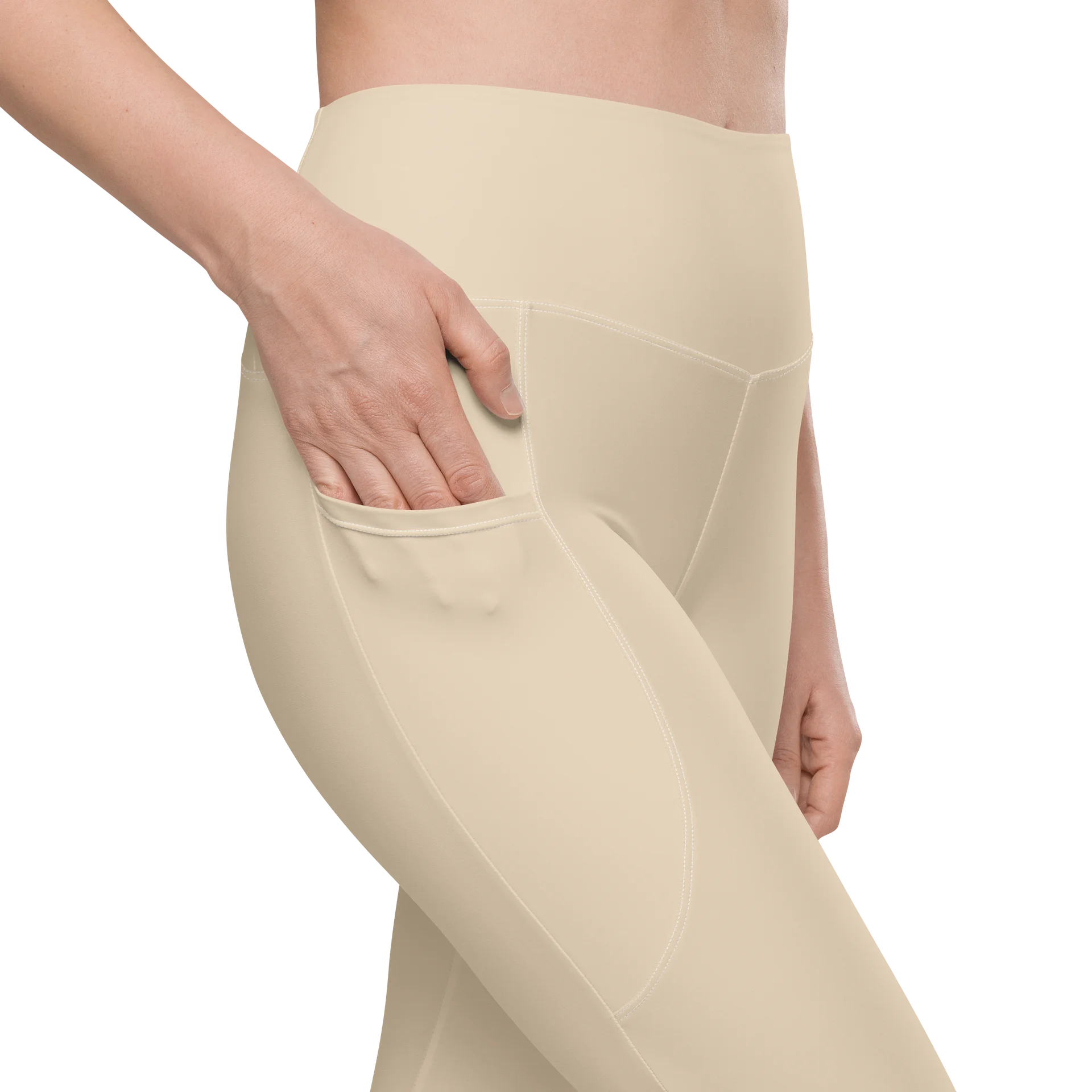 Champagne Leggings with Pockets product image (9)