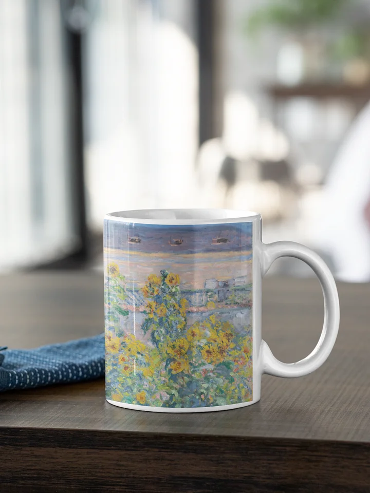 The Artist's Garden at Vétheuil (Claude Monet) Mug product image (1)