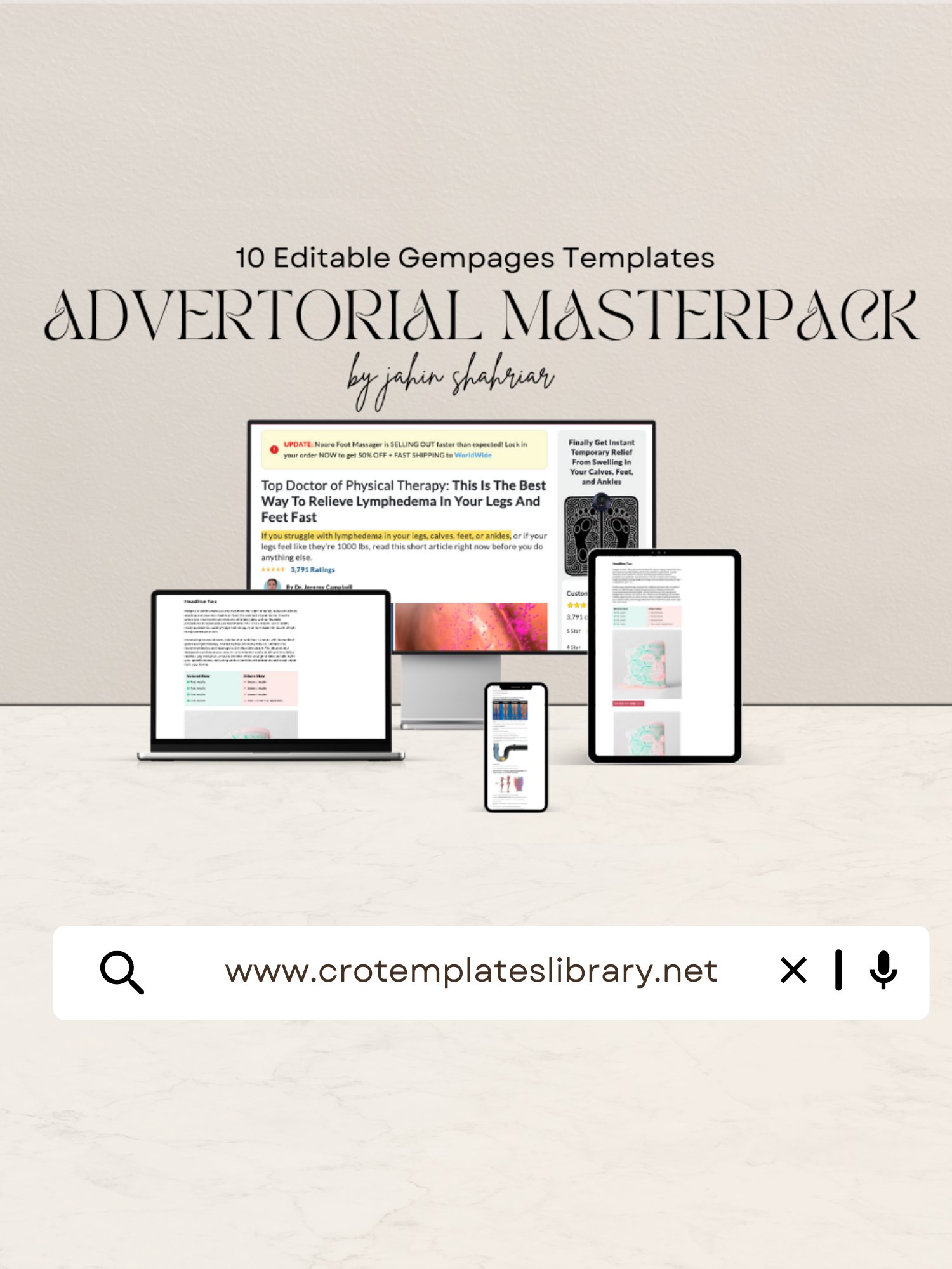 10 Gempages Advertorial Templates product image (1)
