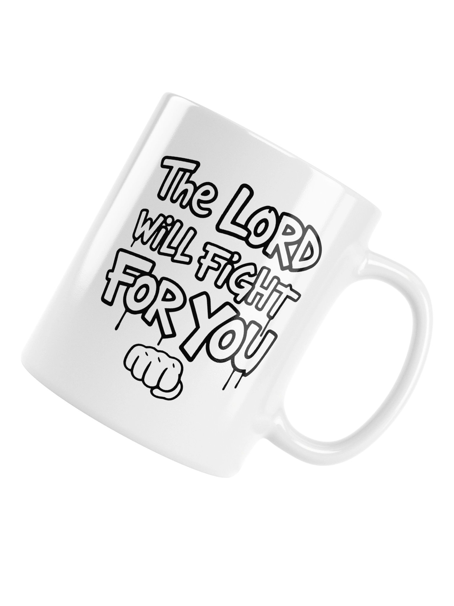 The Lord Will Fight For You Mug product image (8)