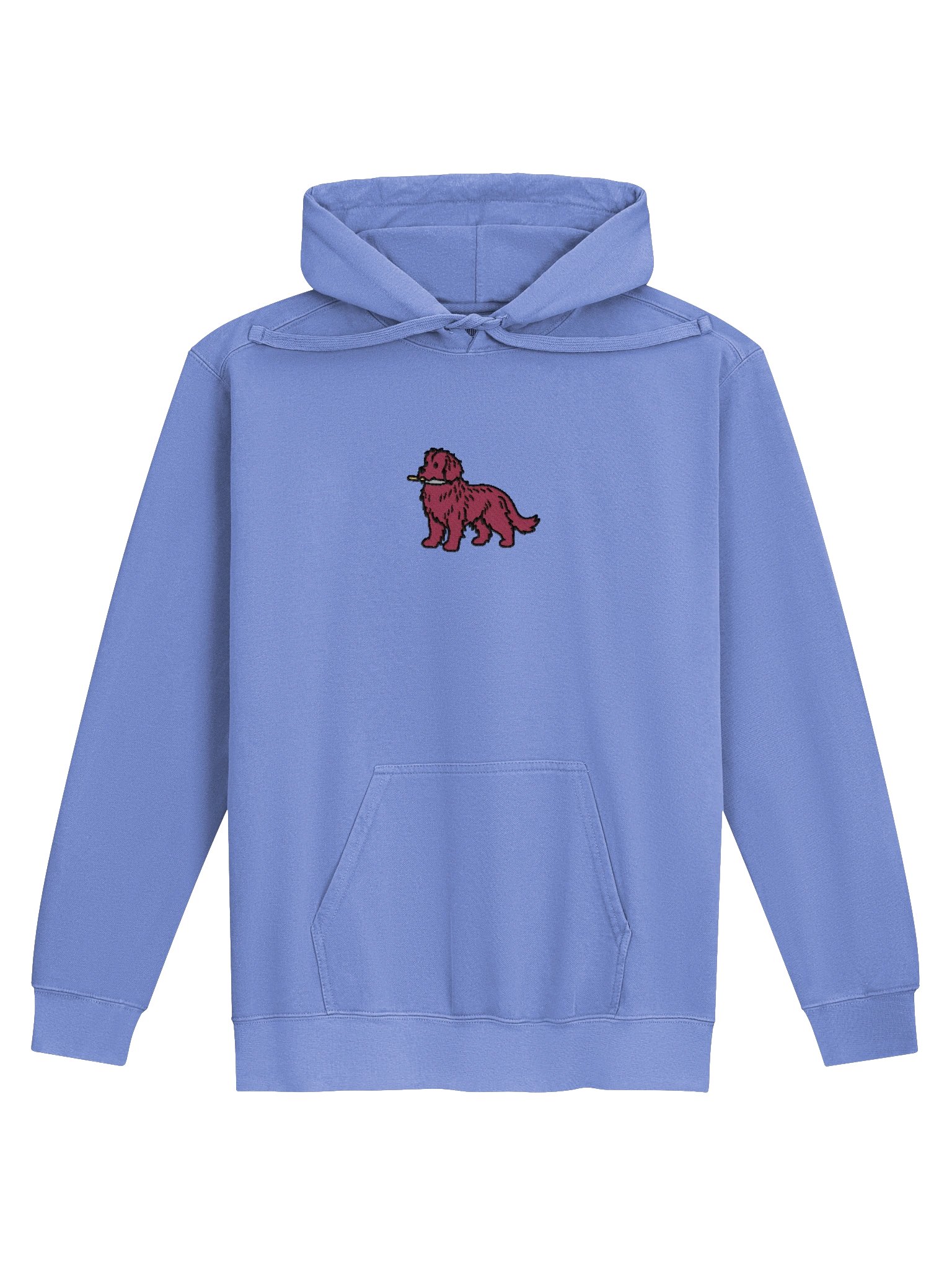 Funny Chibi-Style Newfoundland(Brown) Embroidered Premium Hoodie product image (17)