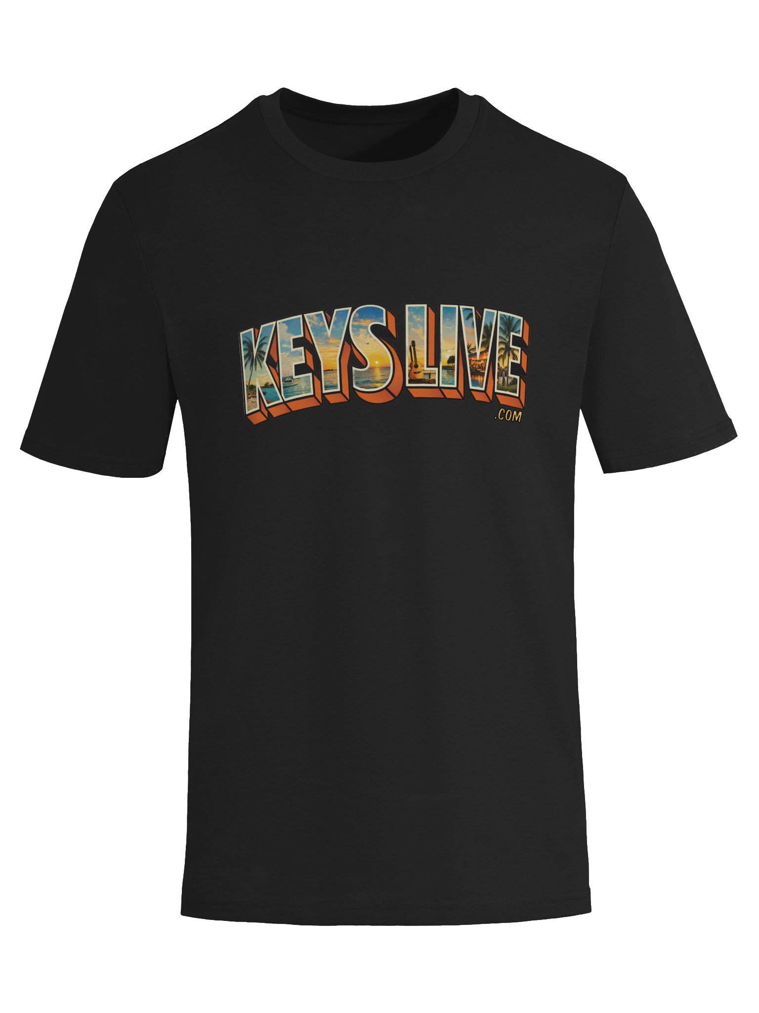 Keys Live lightweight Sunset Postcard Tee product image (5)
