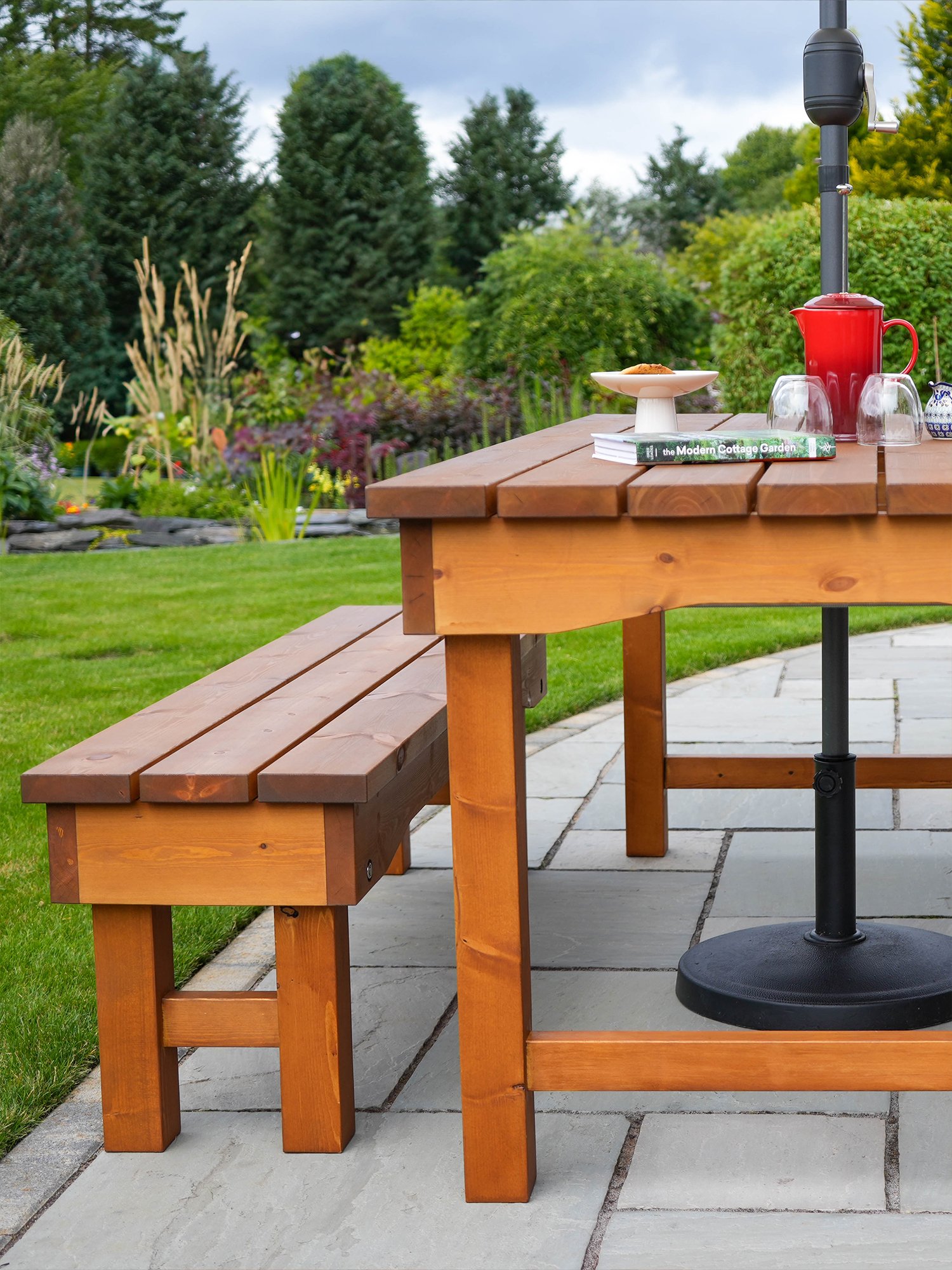 Folding Patio Table & Benches | Digital Plans product image (1)