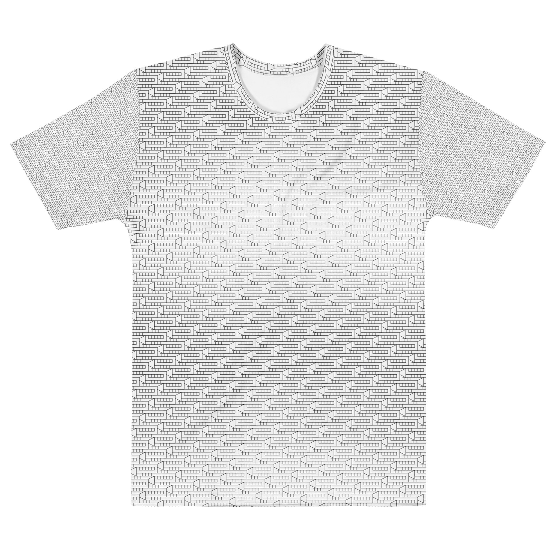 Trumpet Tesselations Tee - White product image (1)
