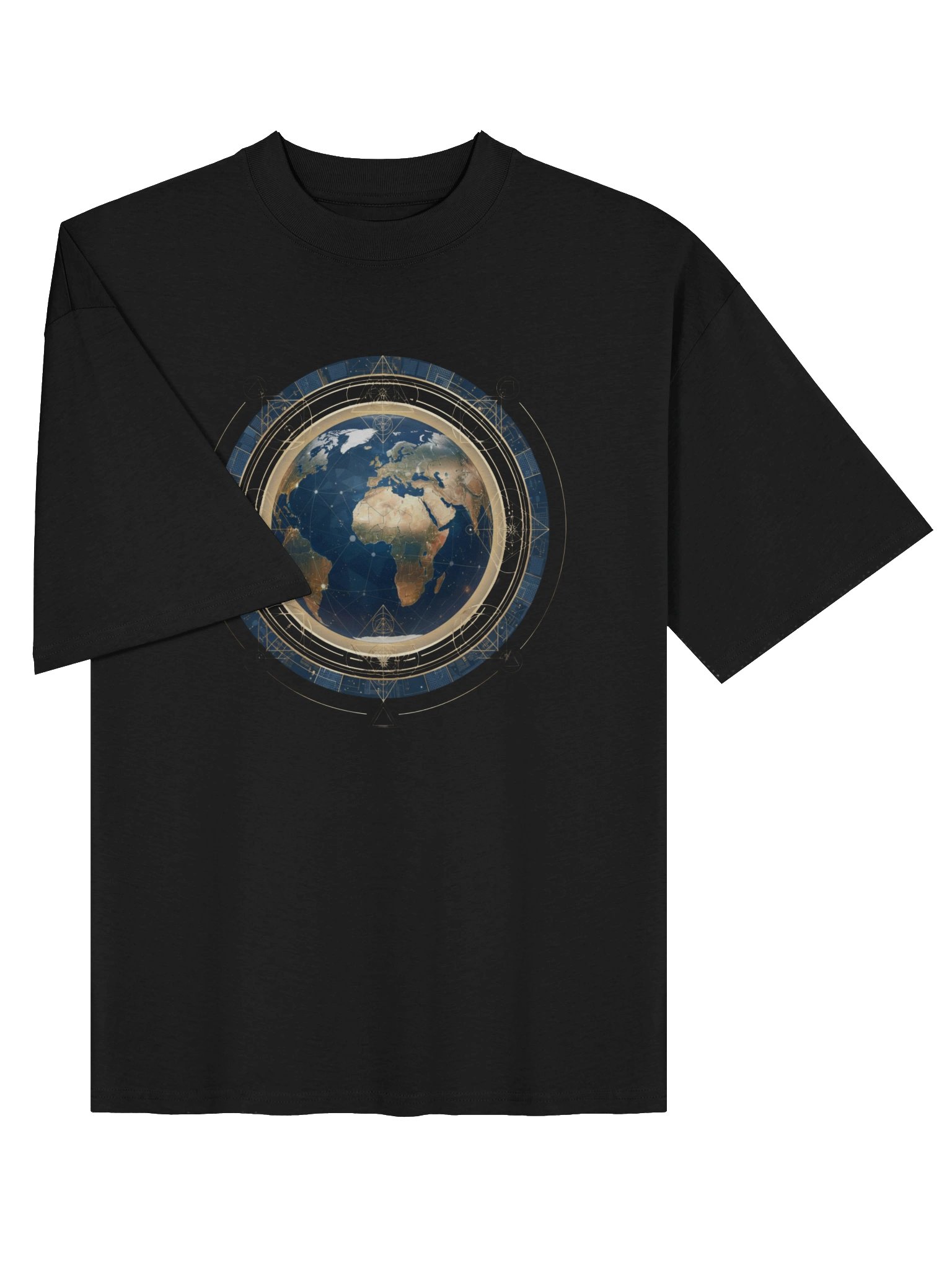 The Solar Earth Unisex Oversized Tee product image (5)