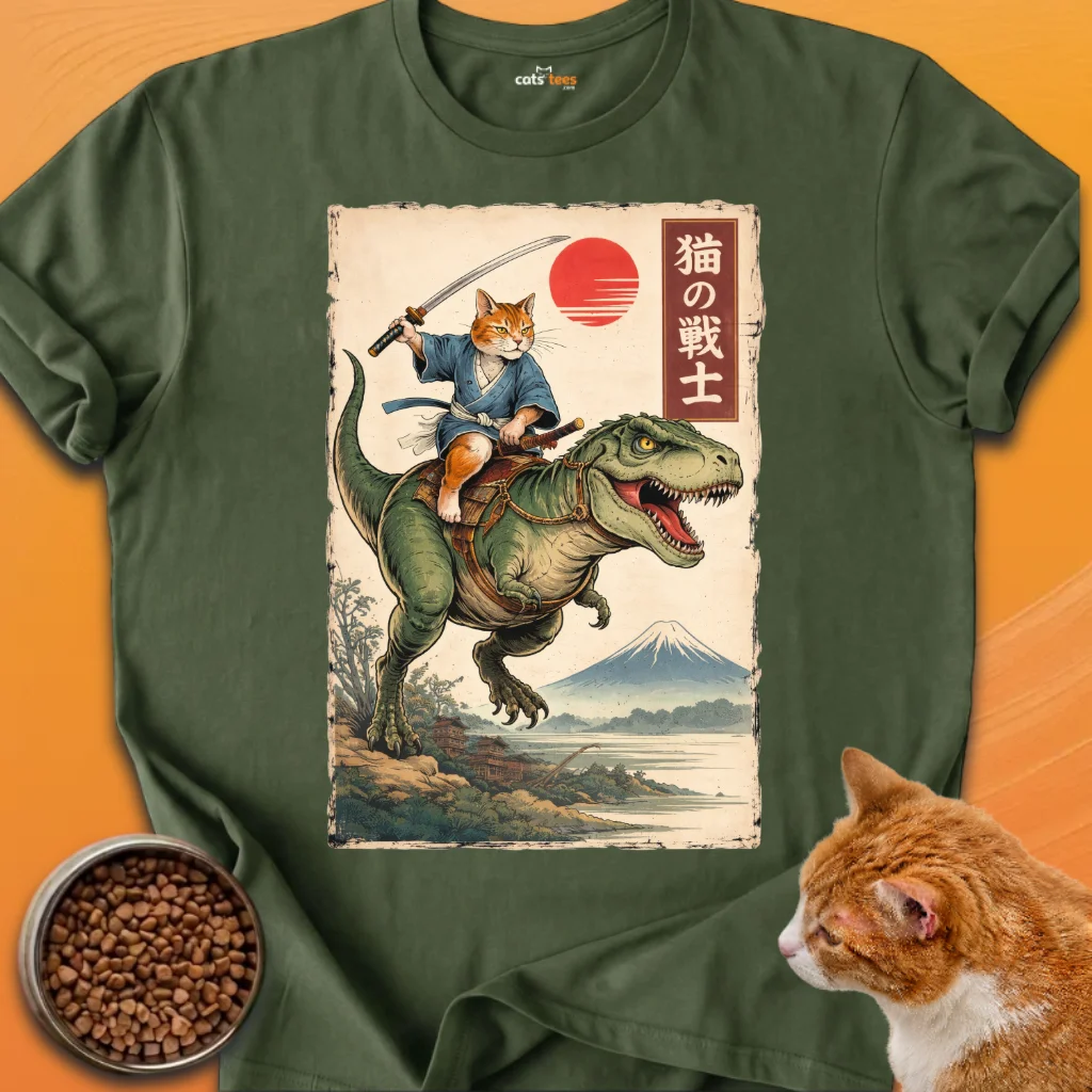 Samurai Cat and T-rex product image (22)