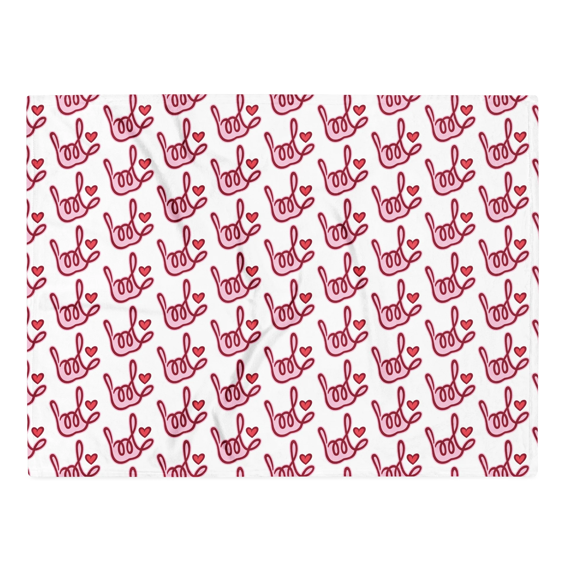 Forever ILY Pattern Throw Blanket product image (1)
