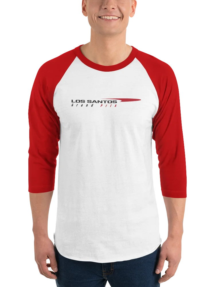Los Santos GP Logo Baseball Tee product image (1)