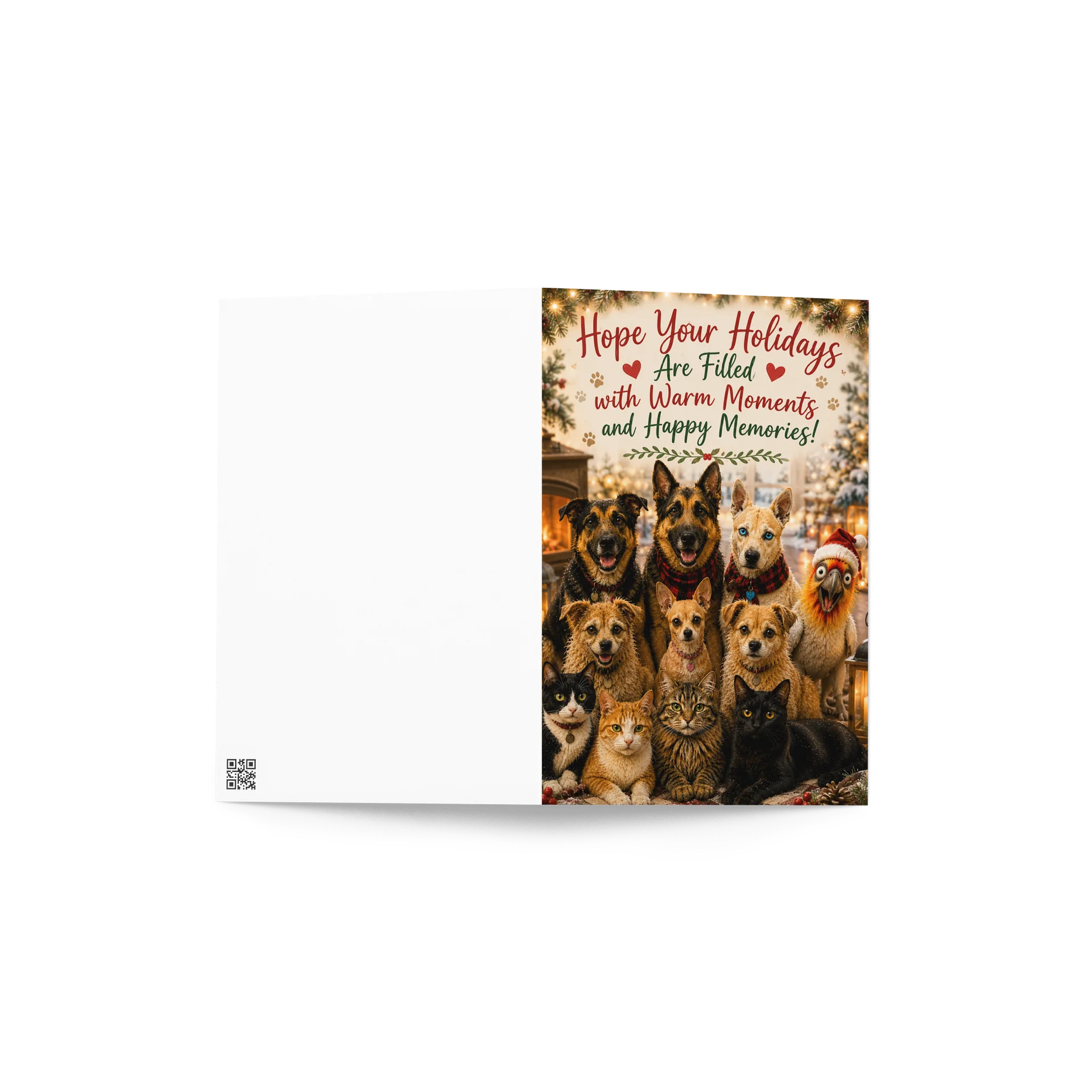 Warm Holiday Memories Pet Card product image (4)