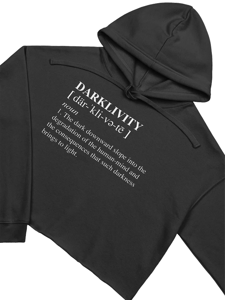 DARKLIVITY Definition Crop Hoodie product image (6)