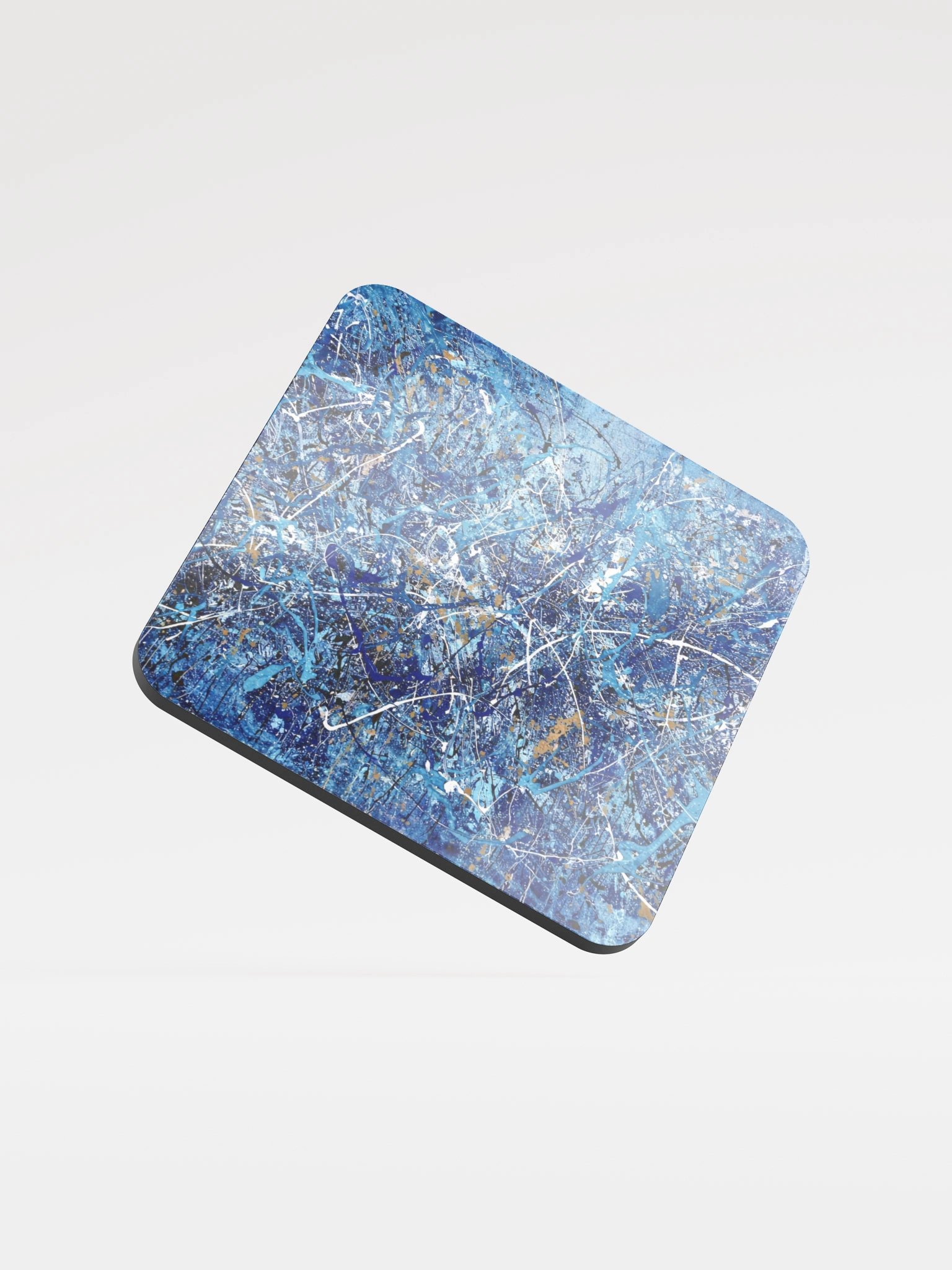 Ethereal Splatter Cork Coaster product image (1)