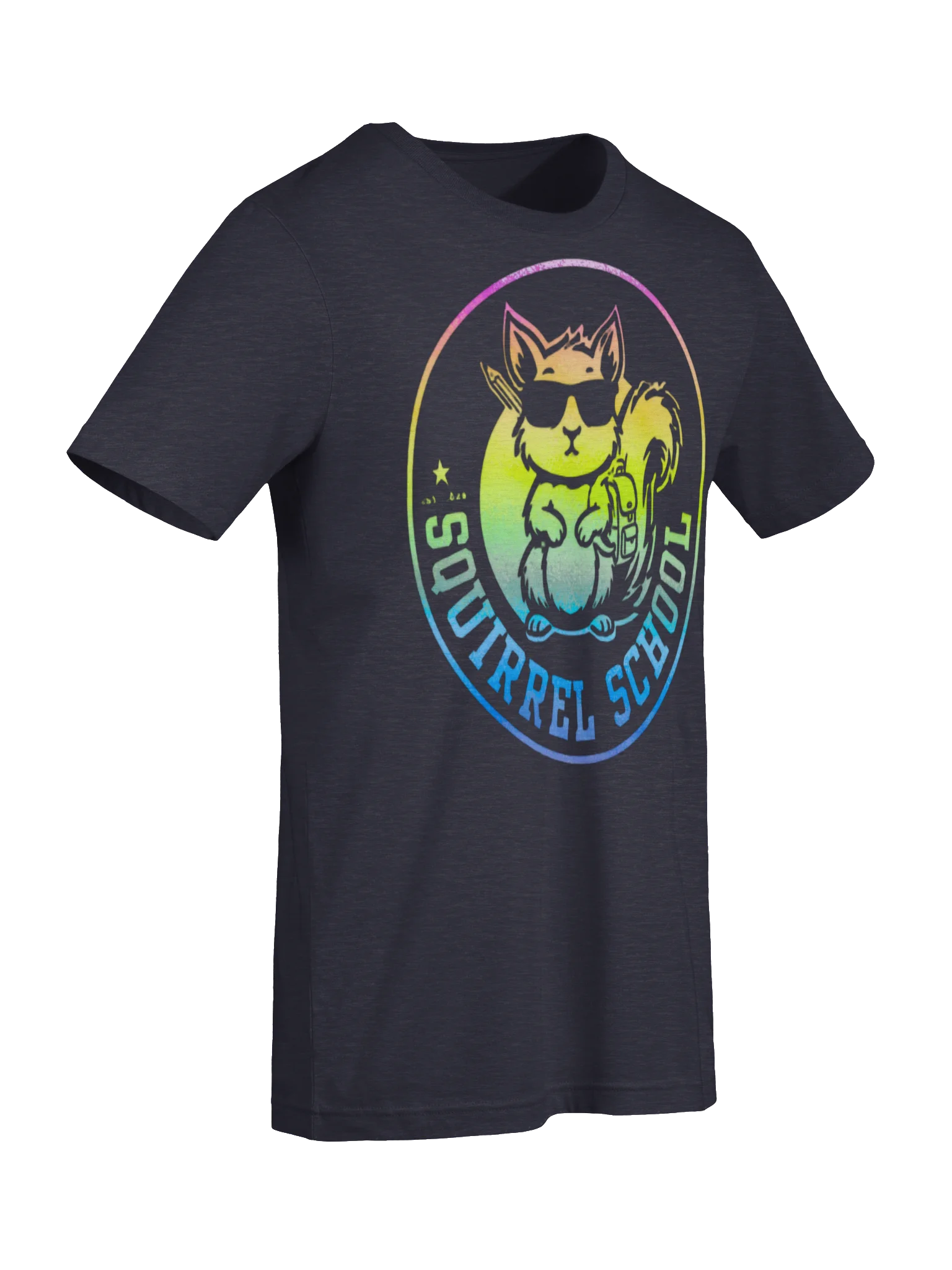 Rainbow Squirrel School Tee product image (7)
